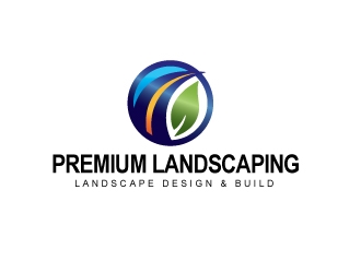 premium landscaping inc logo design by cookman