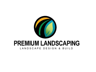 premium landscaping inc logo design by cookman