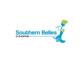Southern Belles Cleaning logo design by AamirKhan