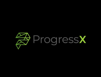 Progress X logo design by robiulrobin