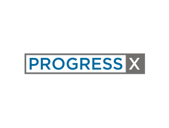 Progress X logo design by rief