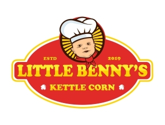 Little Bennys Kettle Corn logo design by Mardhi