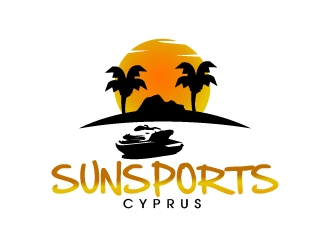 SUNSPORTS Cyprus logo design by AamirKhan