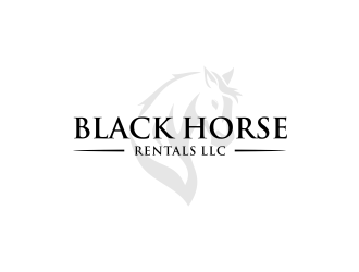 Black Horse Rentals LLC logo design by ammad