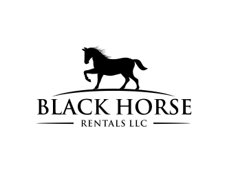 Black Horse Rentals LLC logo design by ammad