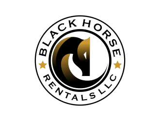 Black Horse Rentals LLC logo design by SmartTaste