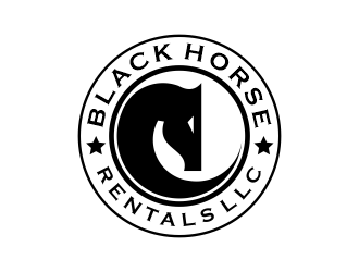 Black Horse Rentals LLC logo design by SmartTaste