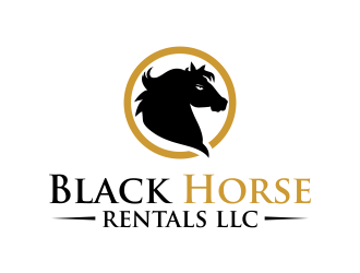 Black Horse Rentals LLC logo design by done