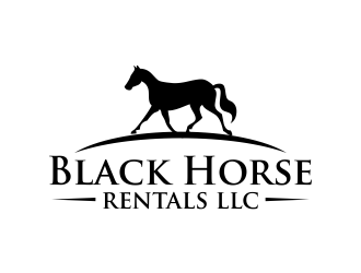 Black Horse Rentals LLC logo design by done