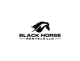 Black Horse Rentals LLC logo design by CreativeKiller