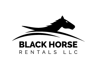 Black Horse Rentals LLC logo design by spiritz