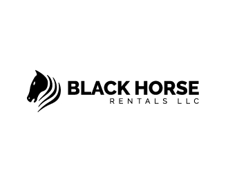 Black Horse Rentals LLC logo design by spiritz