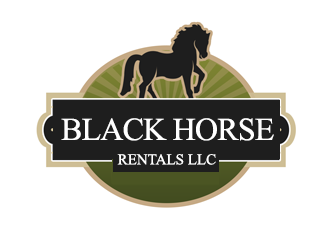 Black Horse Rentals LLC logo design by kunejo