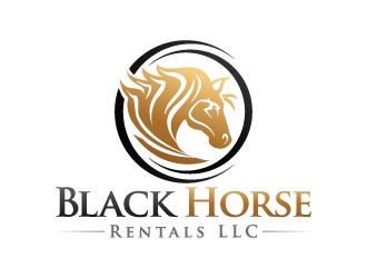 Black Horse Rentals LLC logo design by J0s3Ph