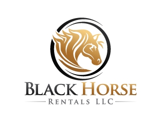 Black Horse Rentals LLC logo design by J0s3Ph