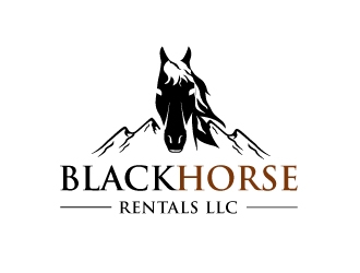 Black Horse Rentals LLC logo design by Suvendu