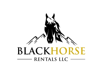 Black Horse Rentals LLC logo design by Suvendu