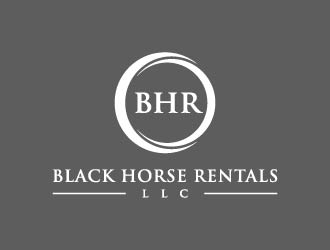 Black Horse Rentals LLC logo design by maserik
