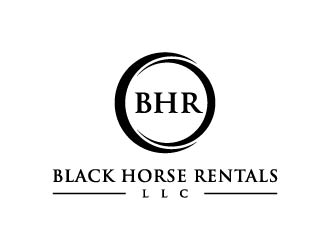 Black Horse Rentals LLC logo design by maserik