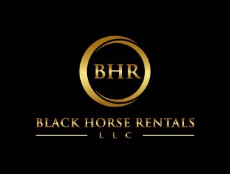 Black Horse Rentals LLC logo design by maserik