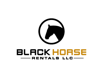 Black Horse Rentals LLC logo design by bluespix