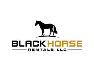 Black Horse Rentals LLC logo design by bluespix