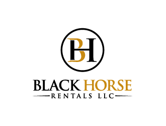 Black Horse Rentals LLC logo design by bluespix