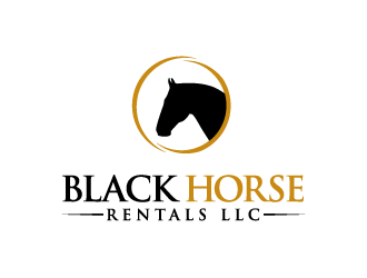 Black Horse Rentals LLC logo design by bluespix