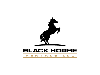 Black Horse Rentals LLC logo design by torresace