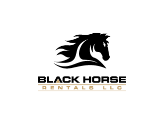 Black Horse Rentals LLC logo design by torresace