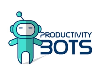 Productivity Bots logo design by frontrunner