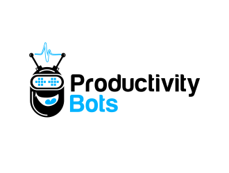 Productivity Bots logo design by serprimero