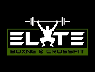Elite Boxng and Crossfit logo design by MAXR