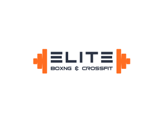 Elite Boxng and Crossfit logo design by Susanti