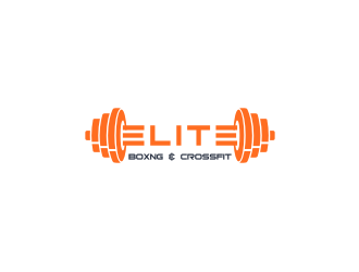 Elite Boxng and Crossfit logo design by Susanti