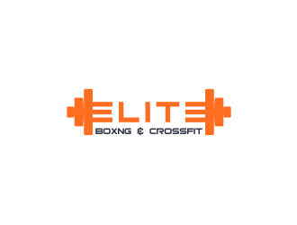 Elite Boxng and Crossfit logo design by Susanti