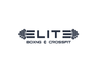 Elite Boxng and Crossfit logo design by Susanti