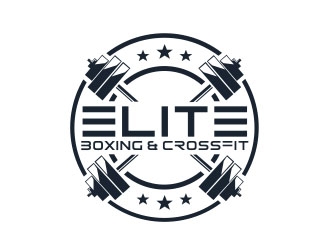 Elite Boxng and Crossfit logo design by Benok