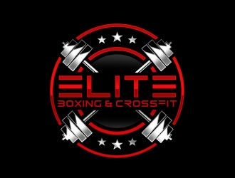Elite Boxng and Crossfit logo design by Benok