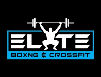 Elite Boxng and Crossfit logo design by MAXR