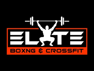 Elite Boxng and Crossfit logo design by MAXR