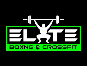 Elite Boxng and Crossfit logo design by MAXR