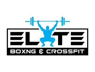 Elite Boxng and Crossfit logo design by MAXR