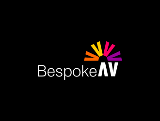 Bespoke Audio and Video  or Bespoke AV logo design by gcreatives