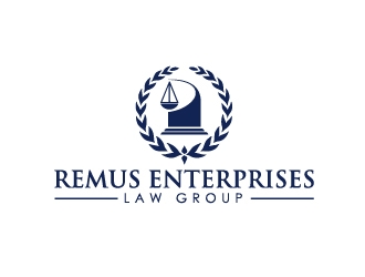 Remus Enterprises Law Group logo design by Marianne