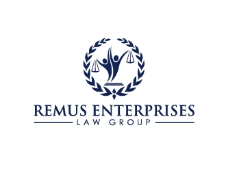 Remus Enterprises Law Group logo design by Marianne