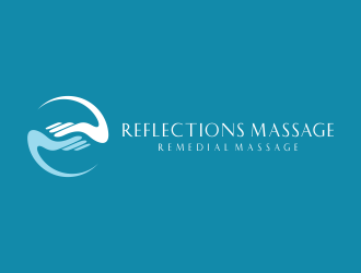 Reflections Massage logo design by smith1979