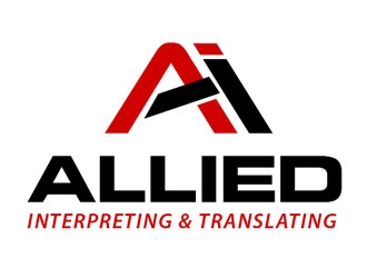 Allied Interpreting & Translating logo design by frontrunner