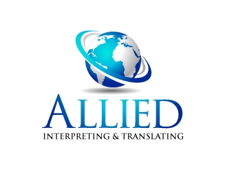 Allied Interpreting & Translating logo design by uttam