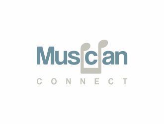 Musician Connect logo design by up2date